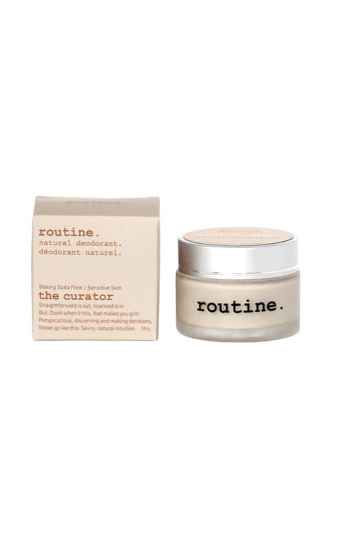 Routine- The Curator 58g Jar Deodarant - Gift & Body