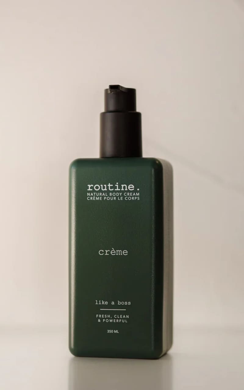 Routine- Like A Boss Natural Body Cream 350 ml - Bath &