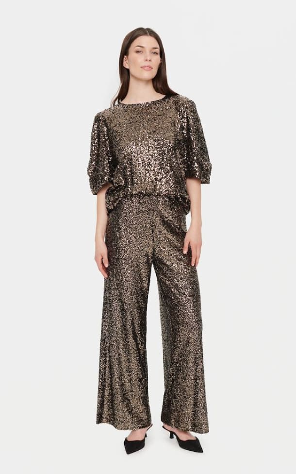 Saint Tropez - Bailey Sequin Pant - pant