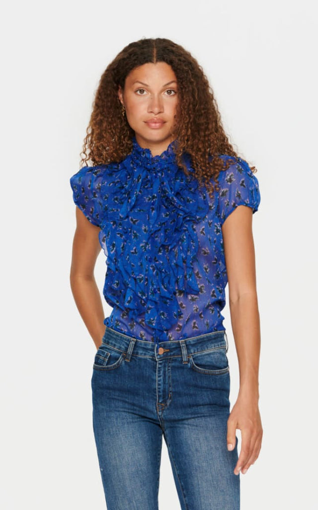 Saint Tropez - Lilja Ruffle Blouse