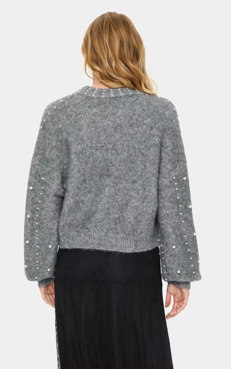 Saint Tropez- Madeleine Pearl Sweater - SWEATER & SWEATSHIRT