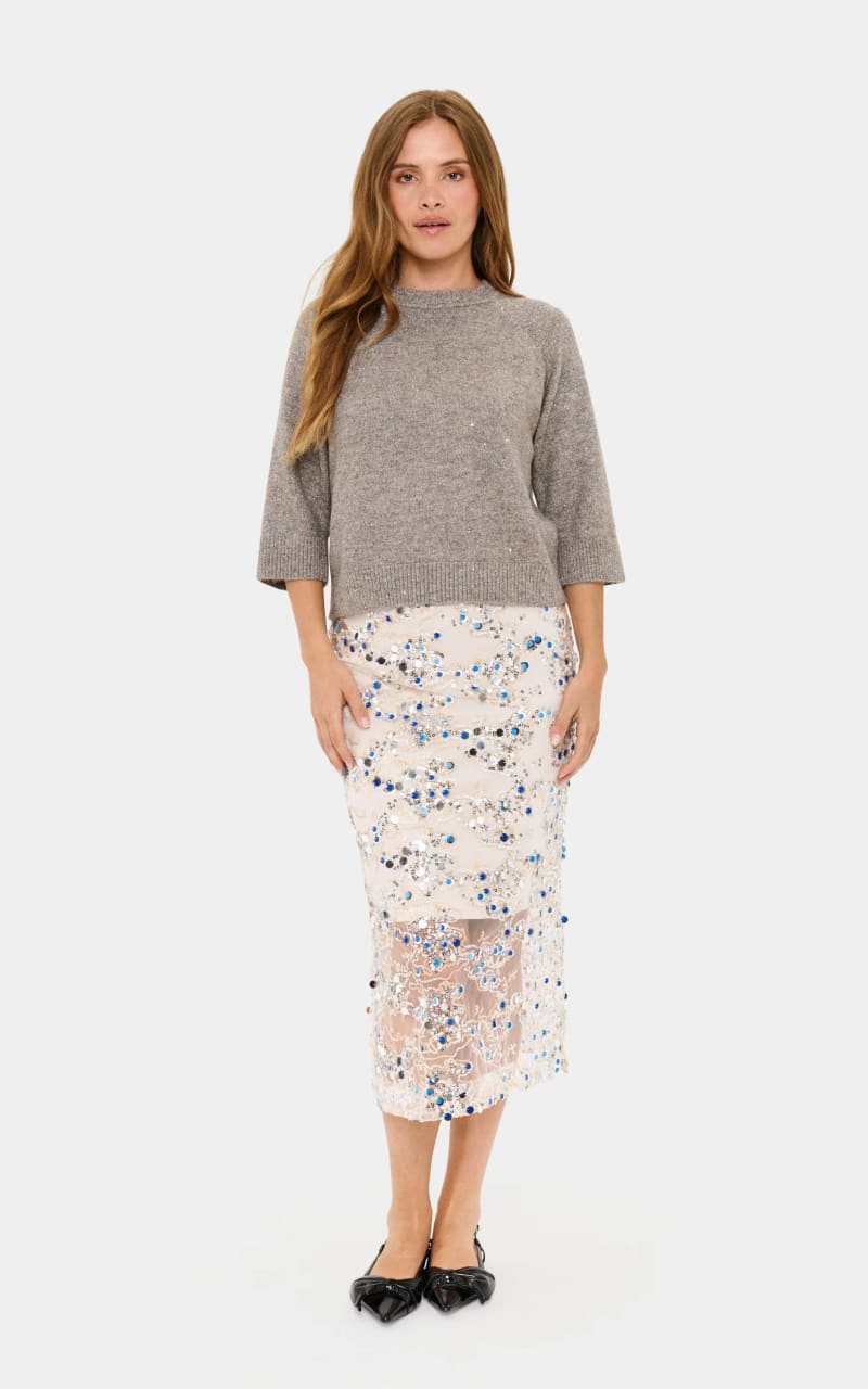 Saint Tropez- Nova Sparkle Sweater - SWEATER & SWEATSHIRT