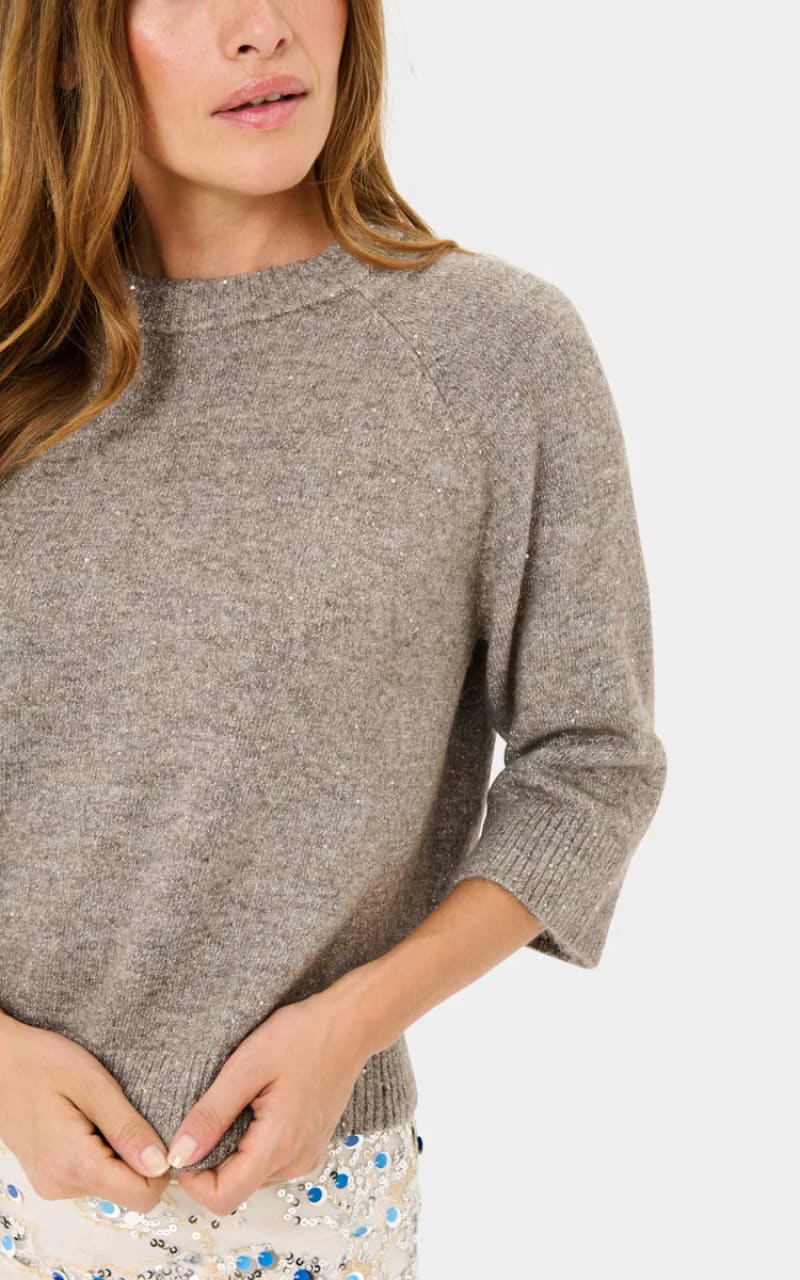 Saint Tropez- Nova Sparkle Sweater - SWEATER & SWEATSHIRT