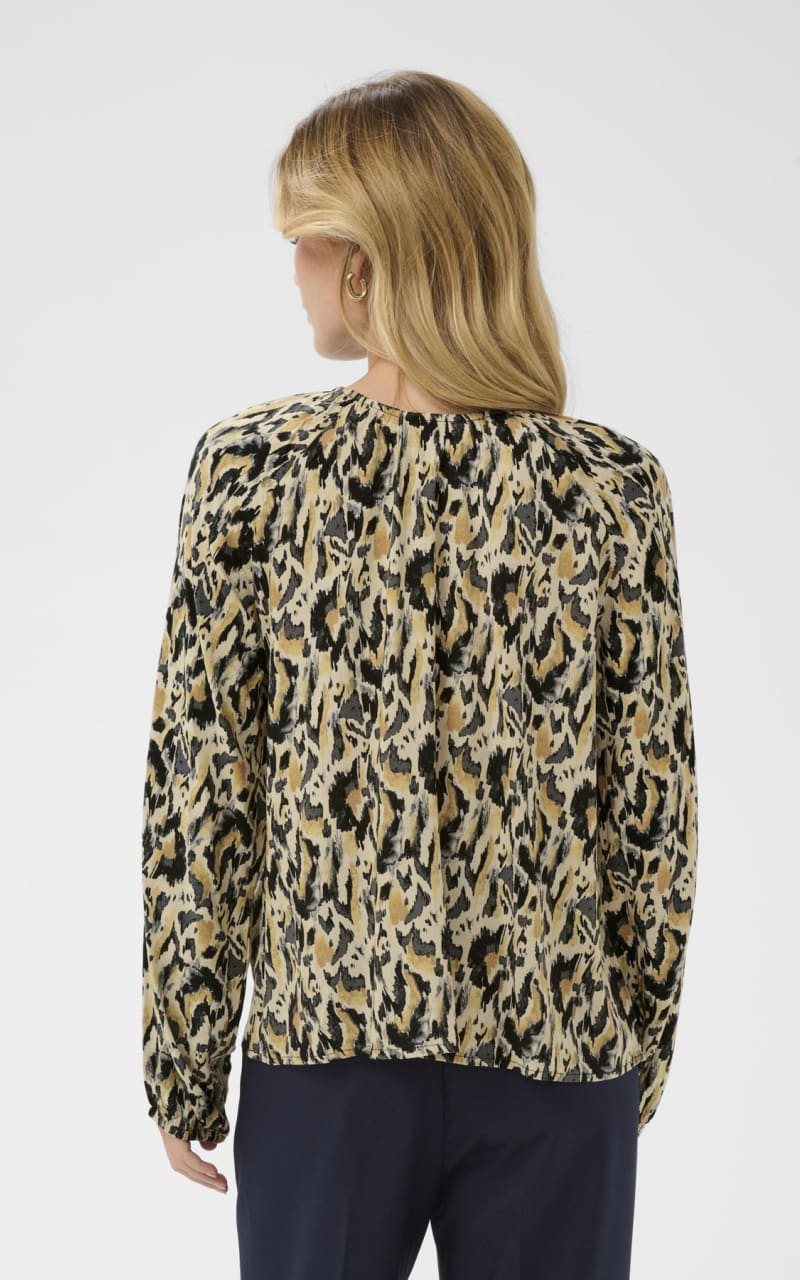 Saint Tropez - Osina Blouse in Tannin - Blouses & Tops