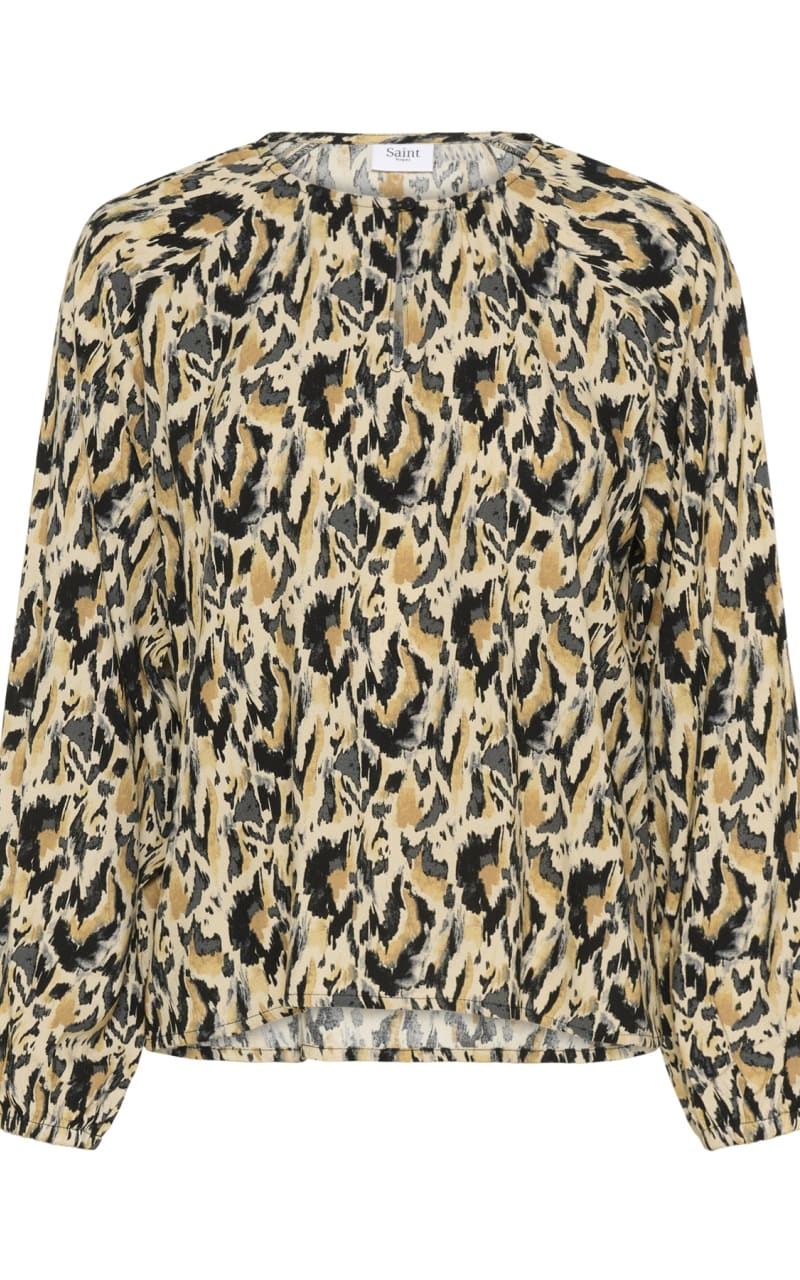 Saint Tropez - Osina Blouse in Tannin - Blouses & Tops