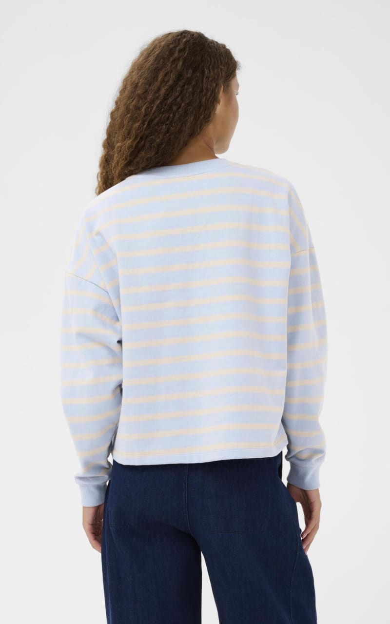 Saint Tropez - Osiria Striped Sweatshirt - SWEATER &