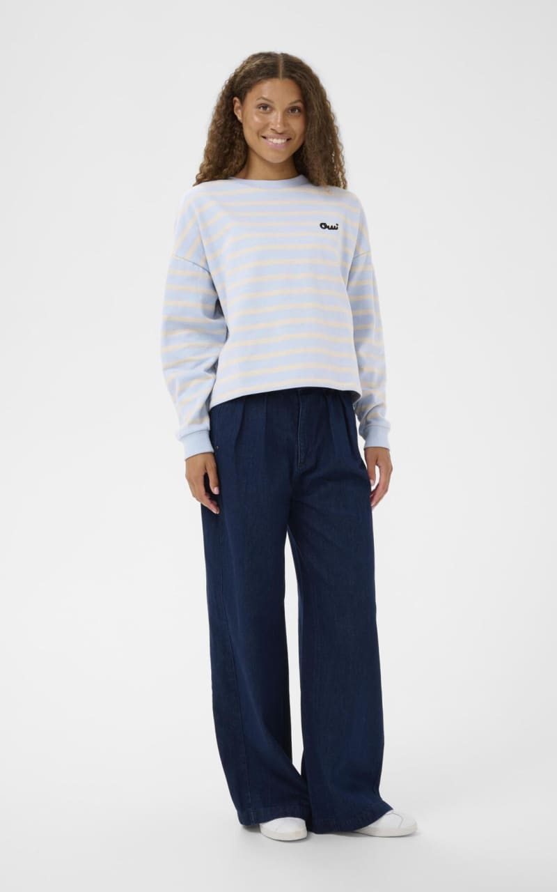 Saint Tropez - Osiria Striped Sweatshirt - SWEATER &