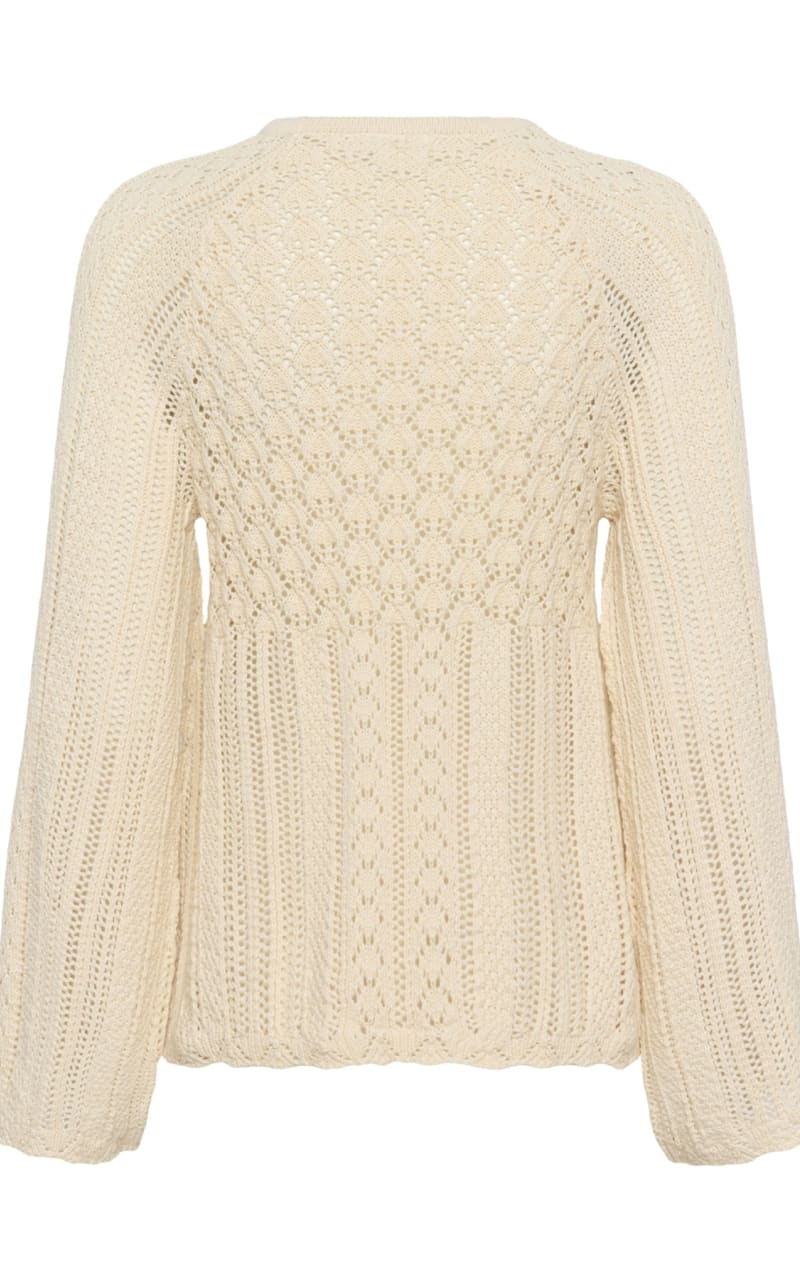 Saint Tropez- Perlita Knit Pullover in Seedpearl - SWEATER