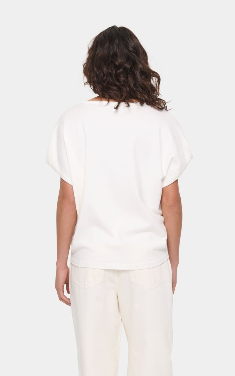 Saint Tropez- Mila Drop Shoulder Pullover - SWEATER &