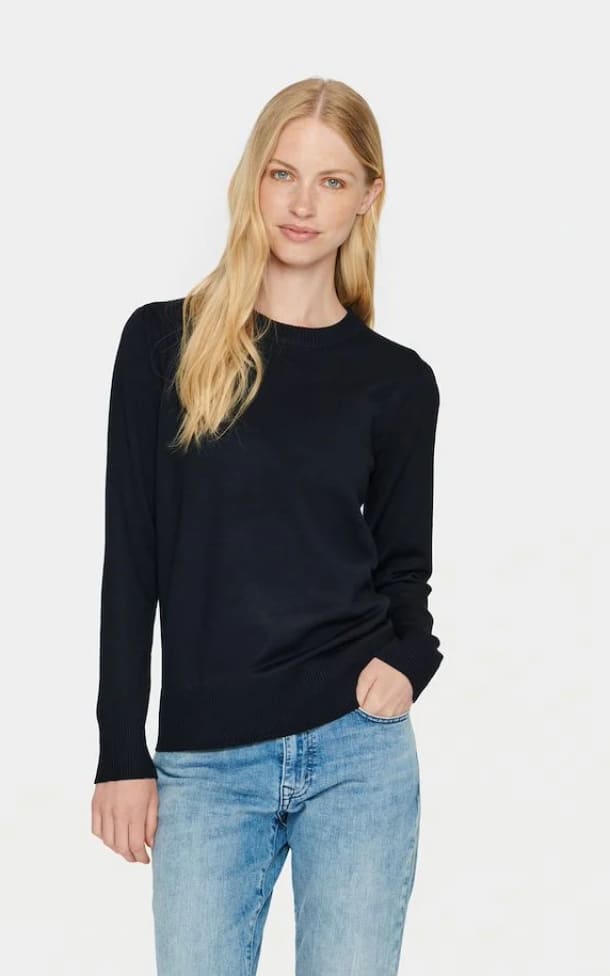 Saint Tropez- Mila Pullover - Night Sky / XS - sweater