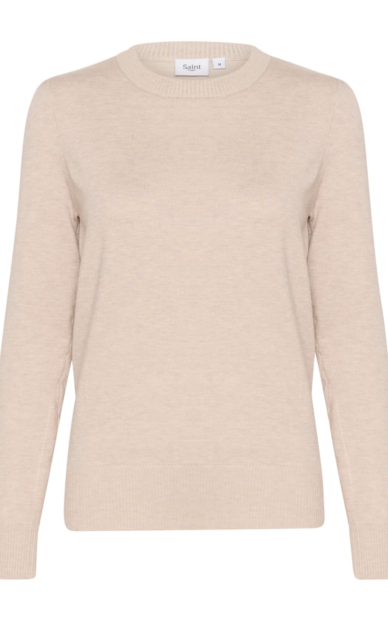 Saint Tropez- Mila Pullover - Gray Morning Melange / XS