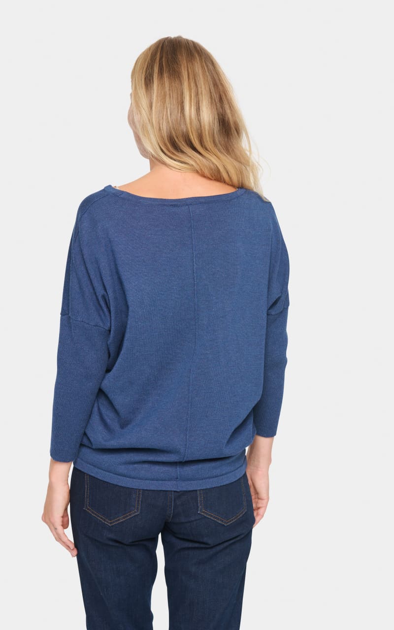 Saint Tropez- Mila Round Neck Pullover - sweater