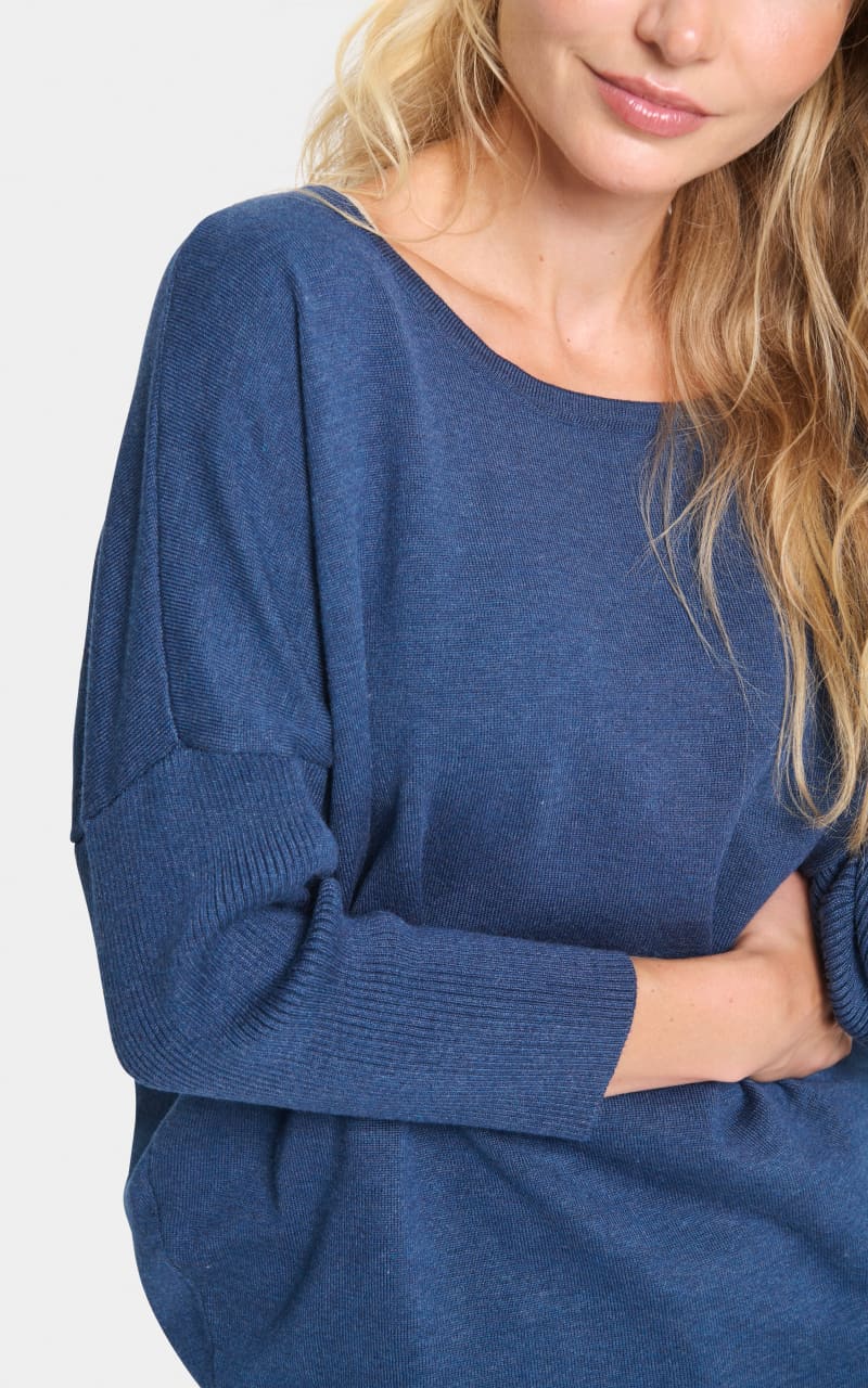 Saint Tropez- Mila Round Neck Pullover - sweater