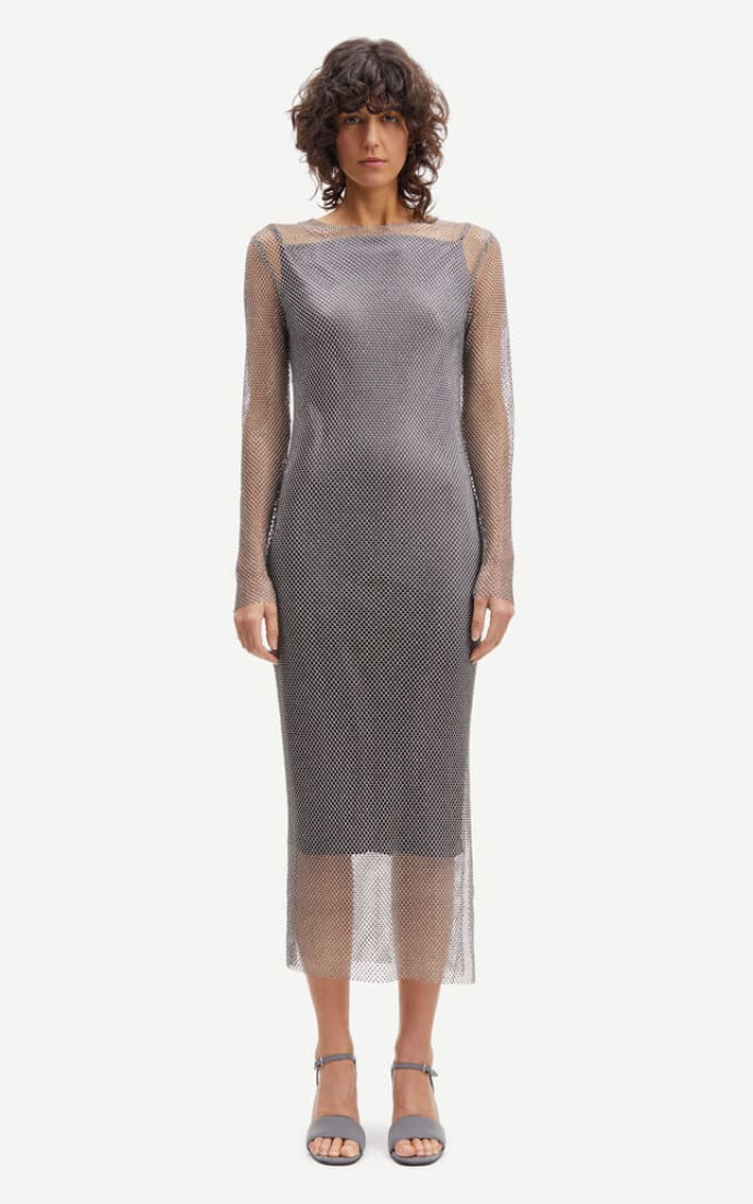 Samsoe- Magda Mesh Dress - dress