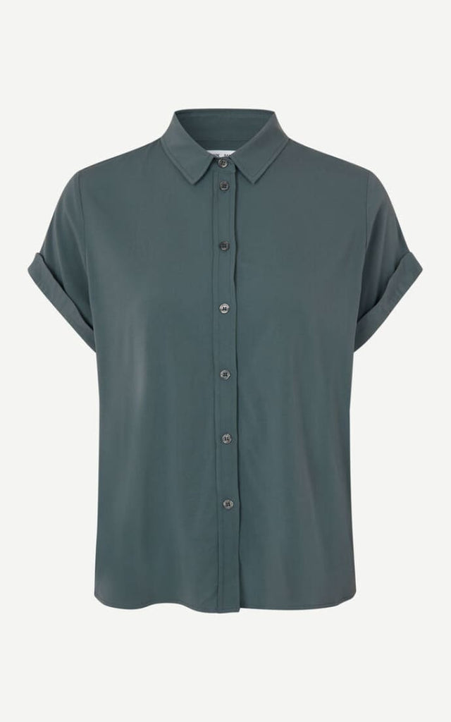 Samsoe - Majan Short Sleeve Top - Shirts & Tops