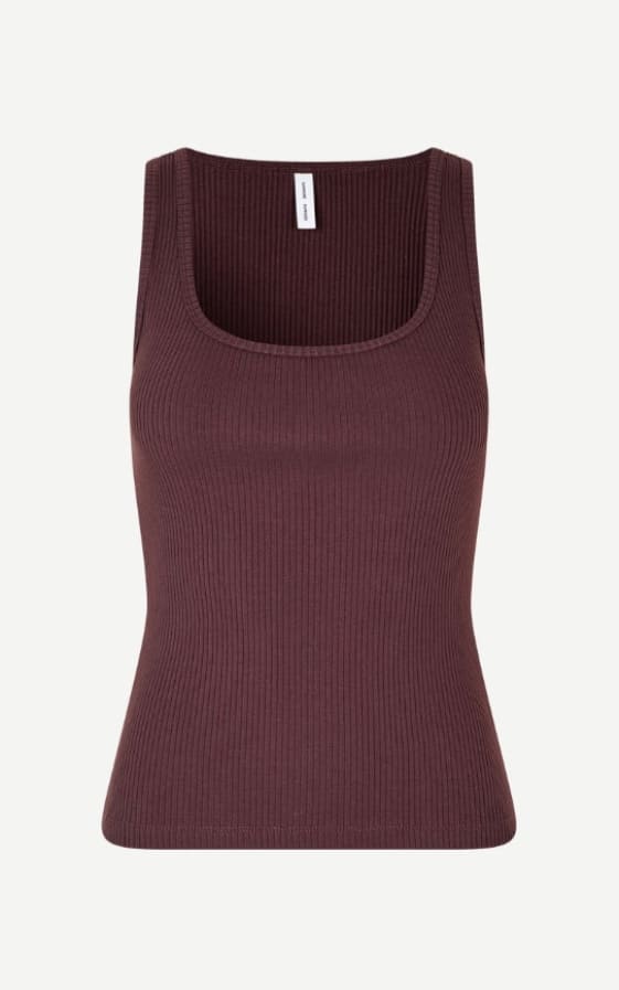 Samsoe - Saamanza Tank Top in Raisin