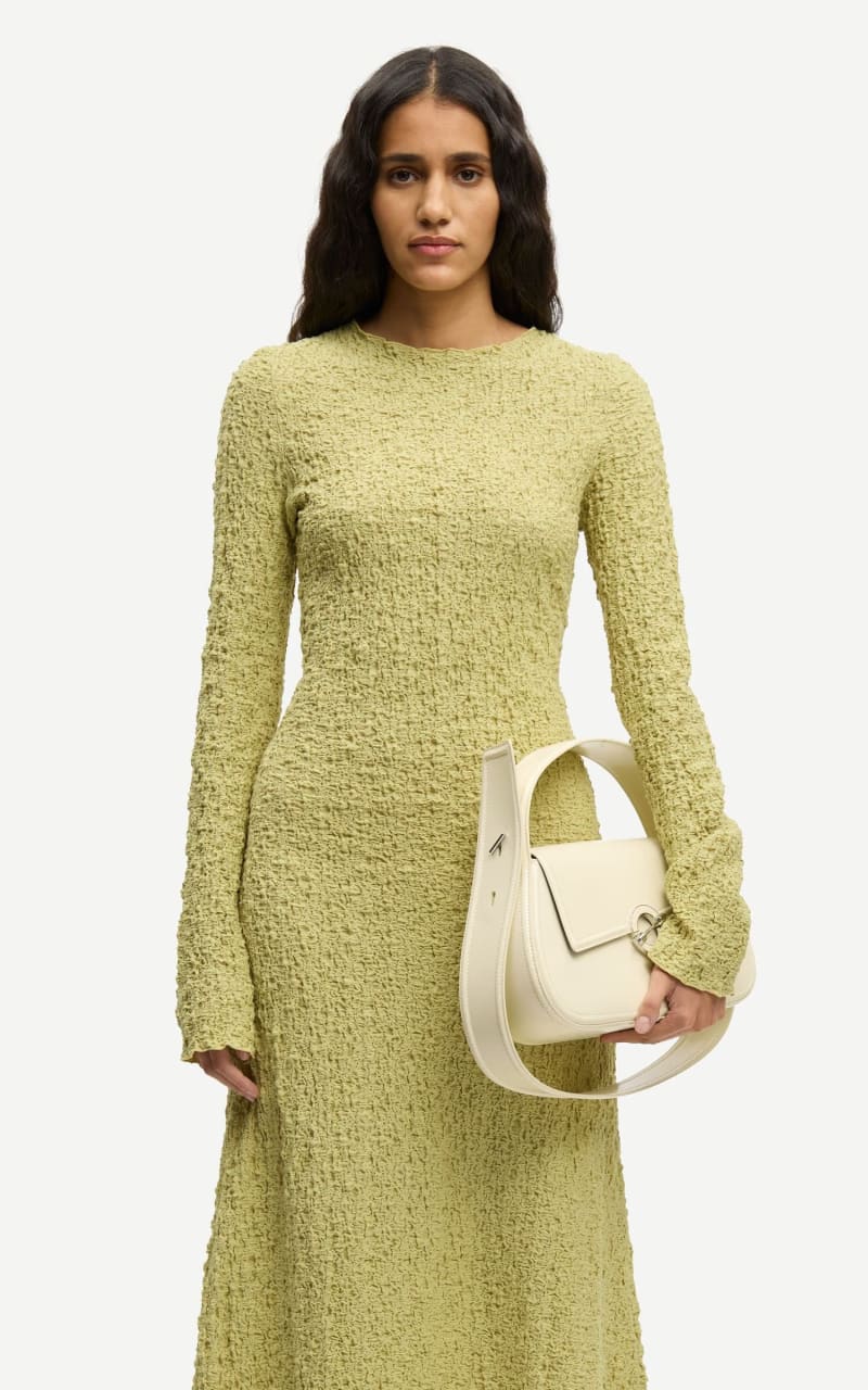 Samsoe- Sadaisy Maxi Dress in Sage Green - DRESS