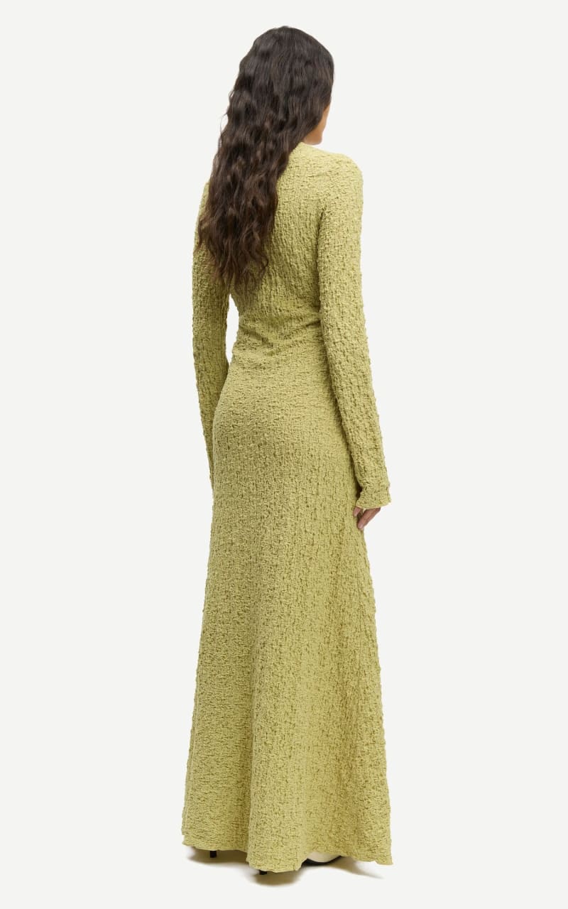 Samsoe- Sadaisy Maxi Dress in Sage Green - DRESS
