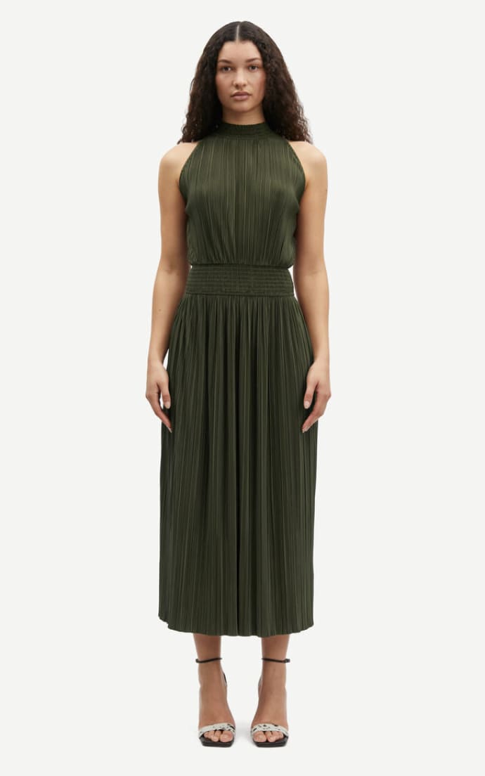 Samsoe- Uma Dress in Forrest Night