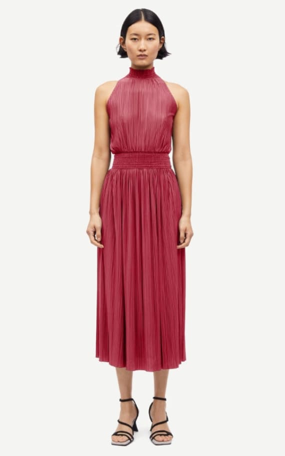 Samsoe- Uma Dress in Rose Wine - DRESS