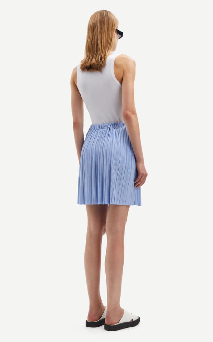 Samsoe- Uma Skirt in Blue Heron