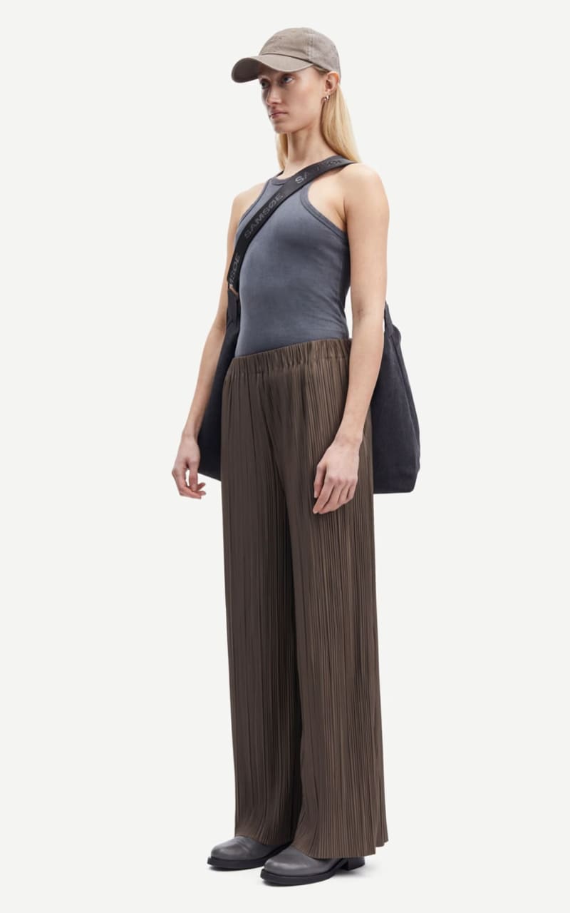 Samsoe- Uma Trouser in Major Brown - Pant