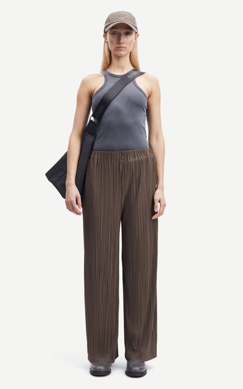 Samsoe- Uma Trouser in Major Brown - Pant