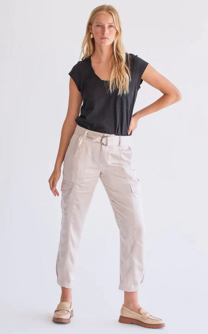 Sanctuary - Classy Satin Cargo Pant - Pants