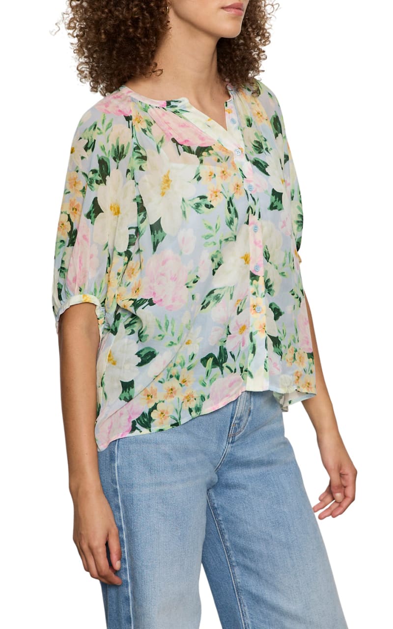 Sanctuary- Favorite Girl Button Blouse in Spring Floral