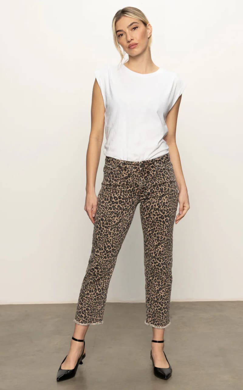 Sanctuary- Cadence 90’s Straight Crop Jean in French Kitty