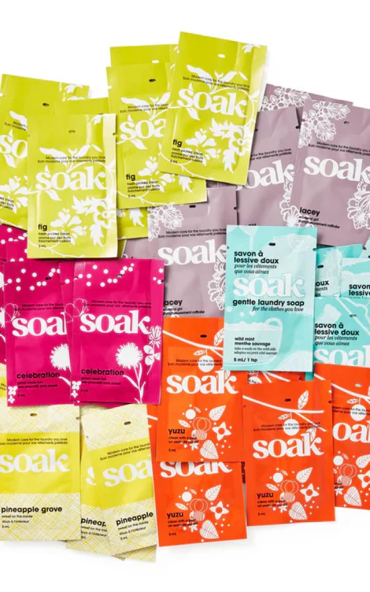 Soak - Mini Size Laundry Care - Gift & Body