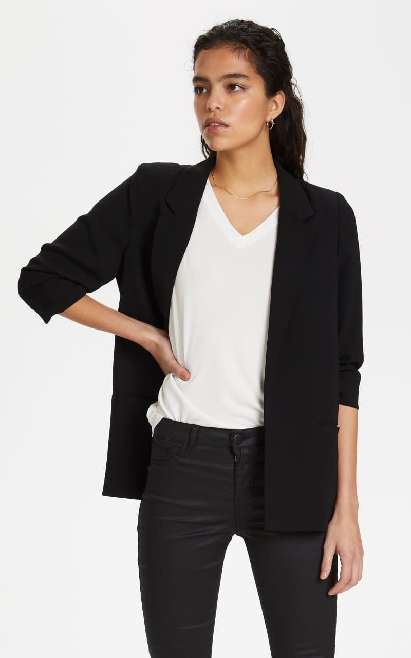 Soaked In Luxury- Shirley Blazer in Black - BLAZER