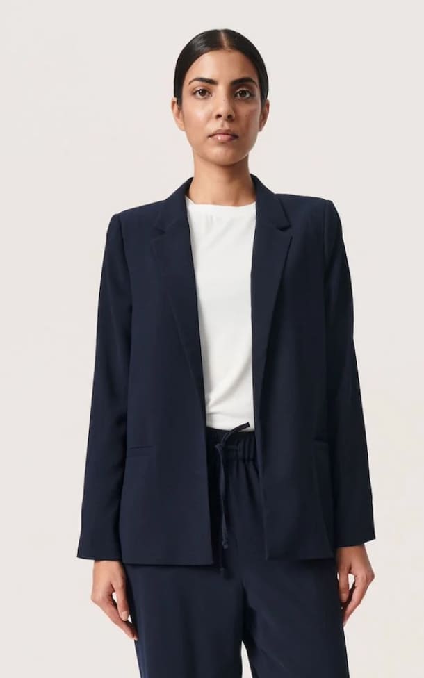 Soaked In Luxury- Shirley Long Sleeve Blazer - blazer