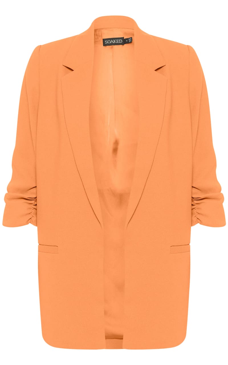 Soaked In Luxury Shirley Blazer in Tangerine BLAZER
