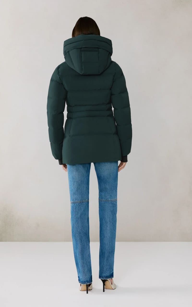 Soia & Kyo- June Down Coat With Bib in Midnight Forest