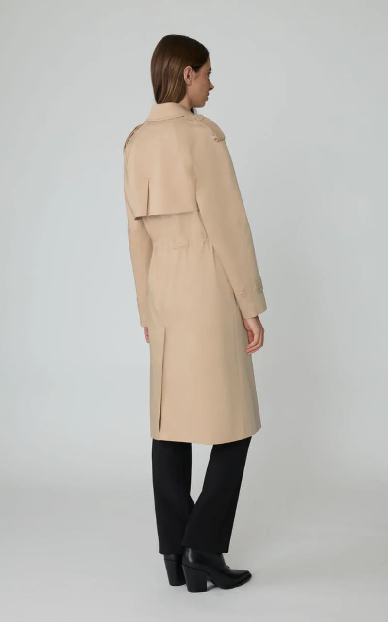 Soia & Kyo- Fabiola Water Repellent Trench Coat - Outerwear