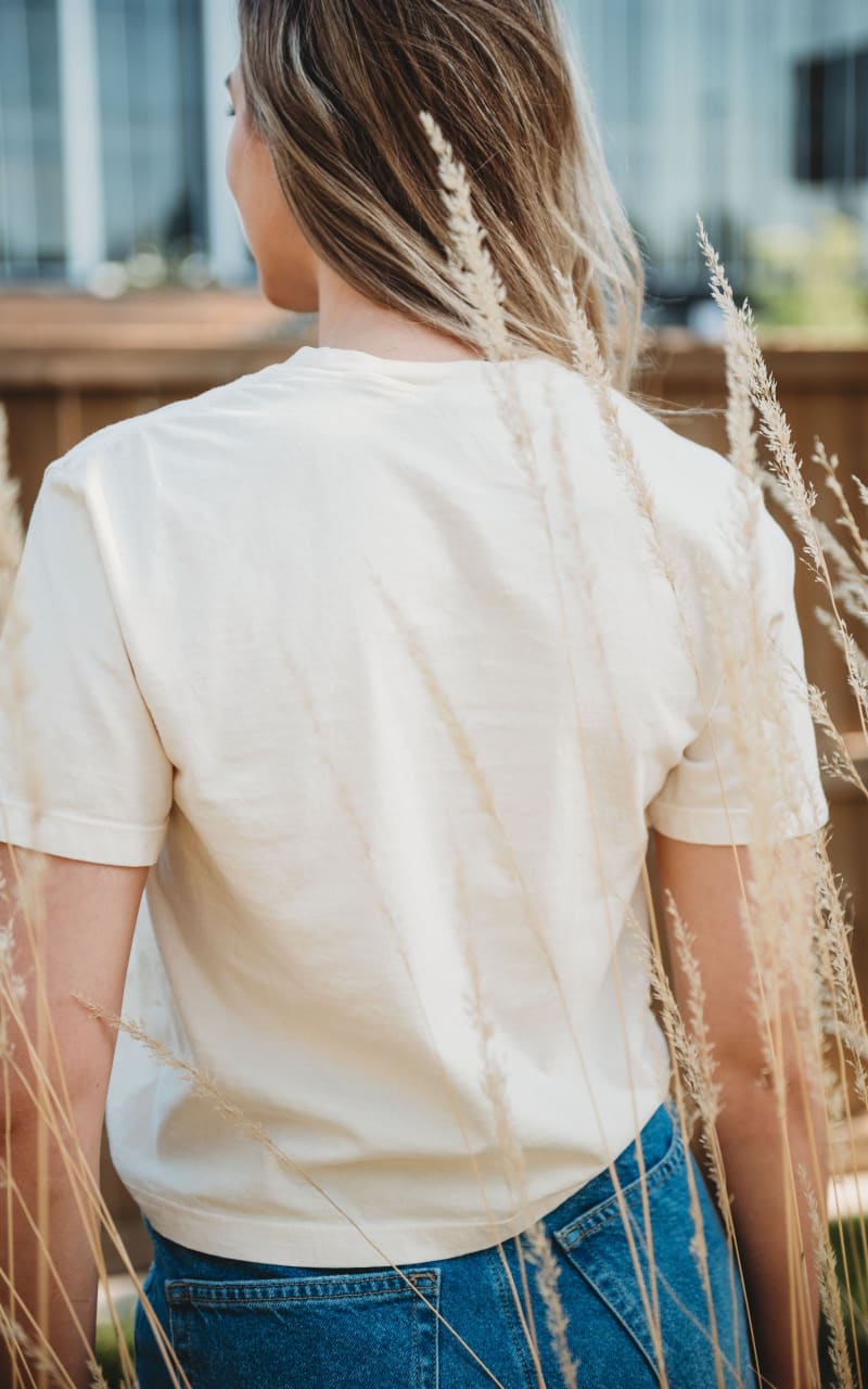 Sweet Claire- Cowgirl Collage Crop Tee - T-SHIRT & TANK
