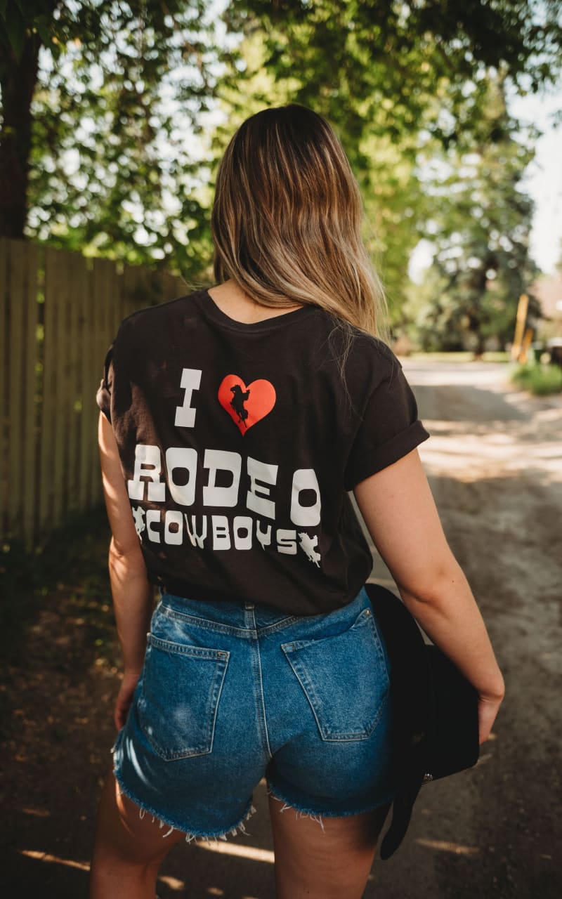 Sweet Claire- Rodeo Cowboys Tee - T-SHIRT & TANK