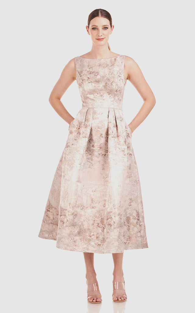 Kay Unger - Elsa Tea Length Dress - Dresses