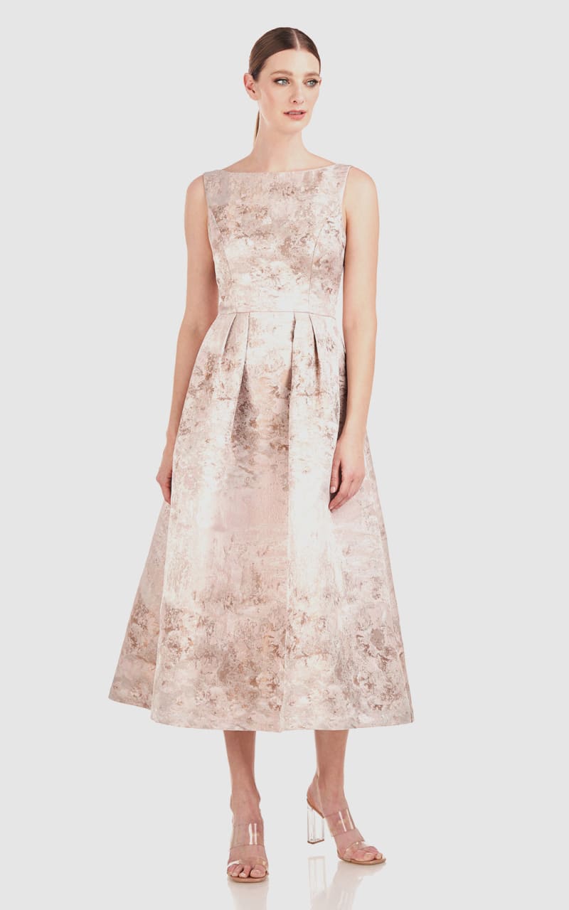 Kay Unger - Elsa Tea Length Dress - Dresses