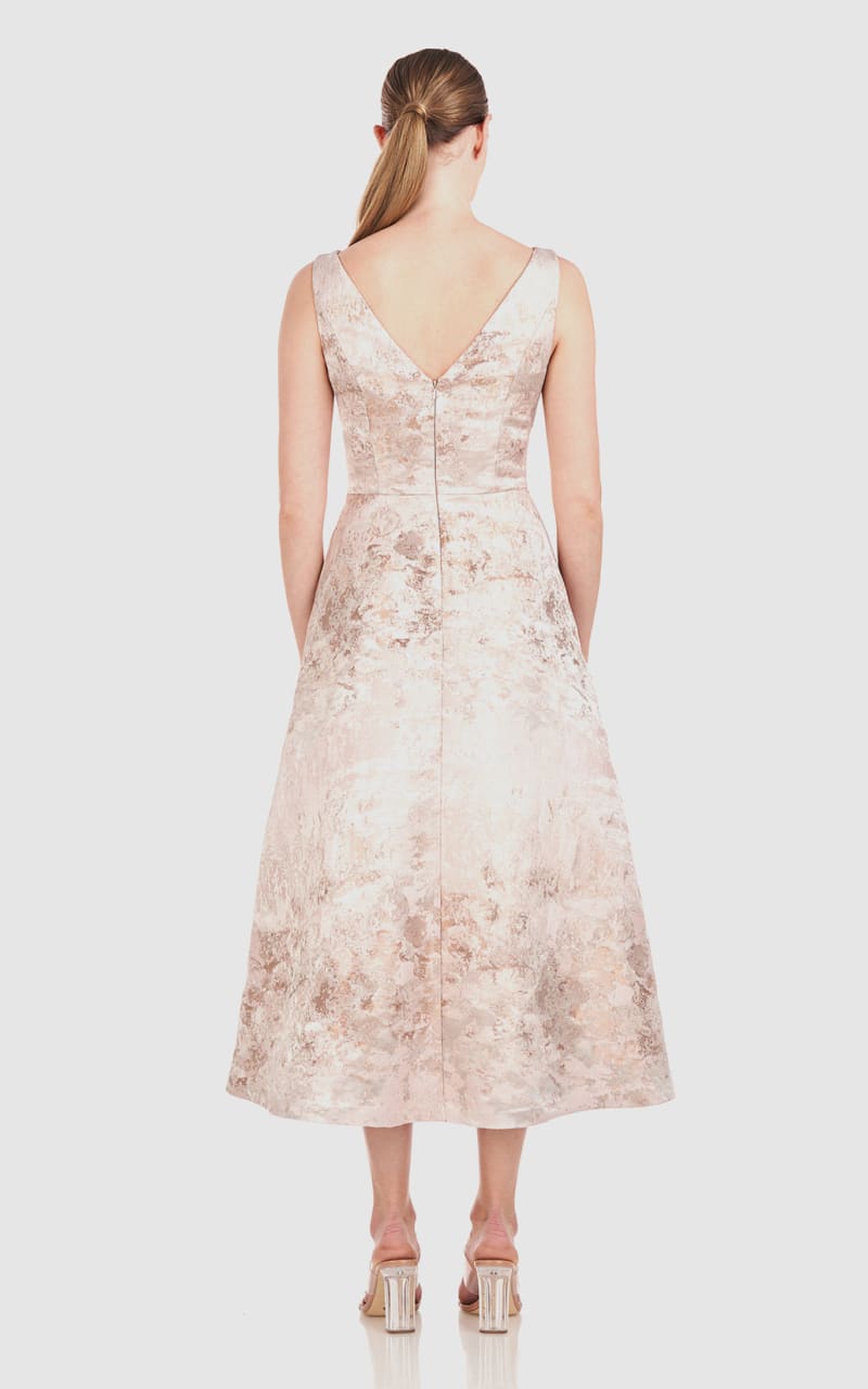 Kay Unger - Elsa Tea Length Dress - Dresses