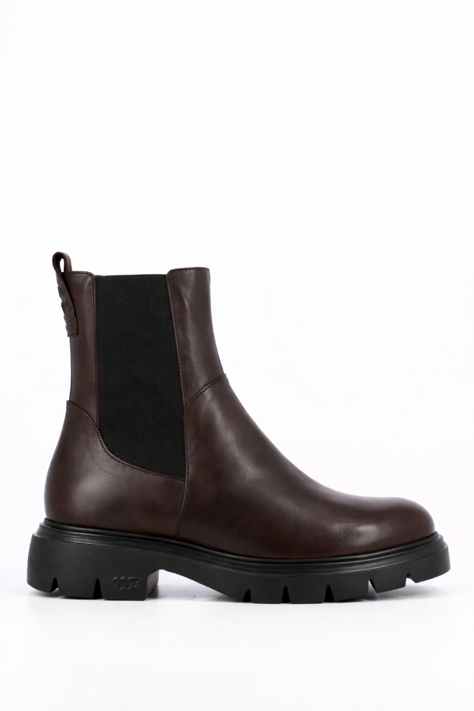 Wonders- Leather Chelsea Boot in Bulut Testa