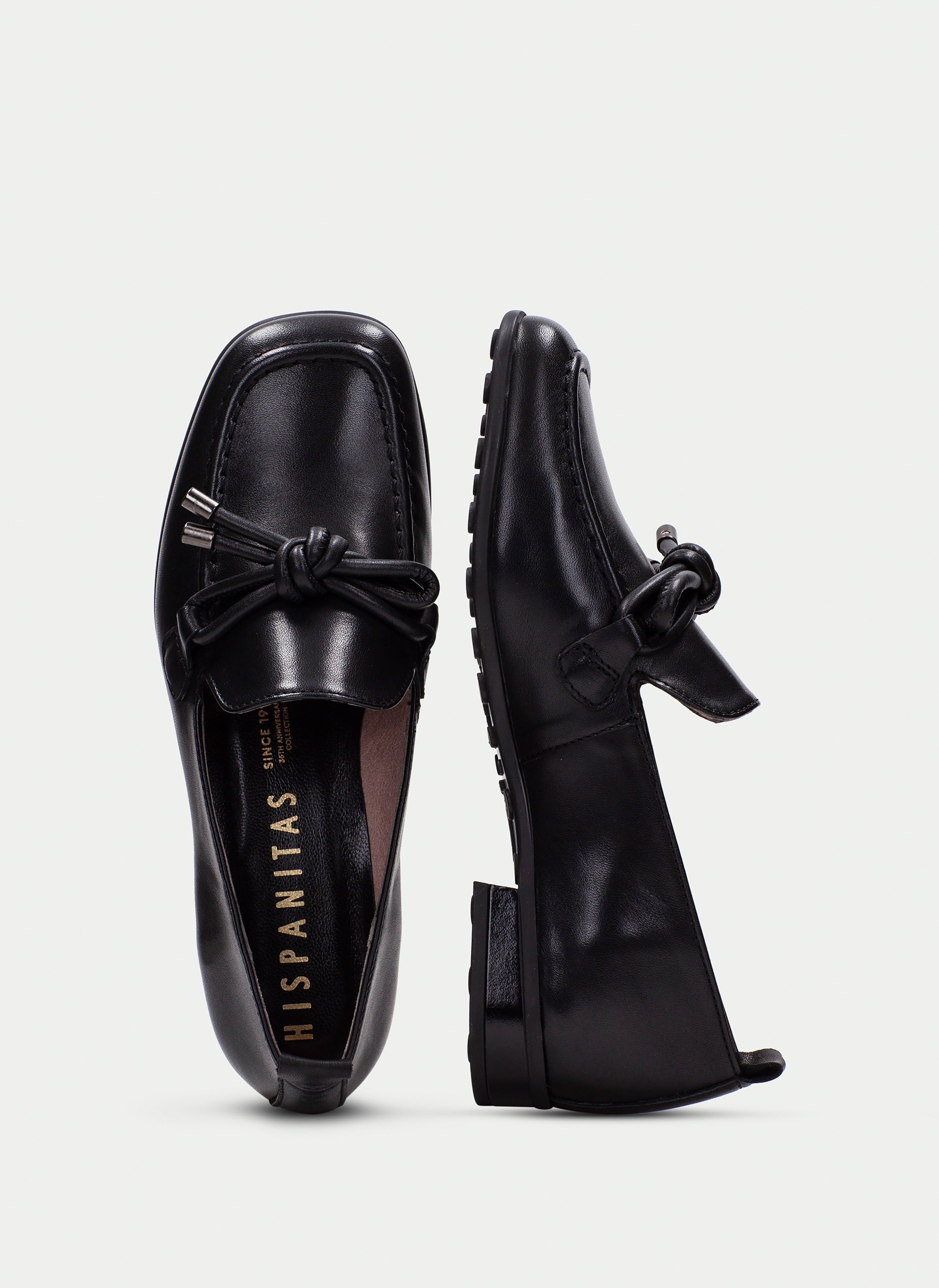 Hispanitas- Genova Loafer in Soho Black