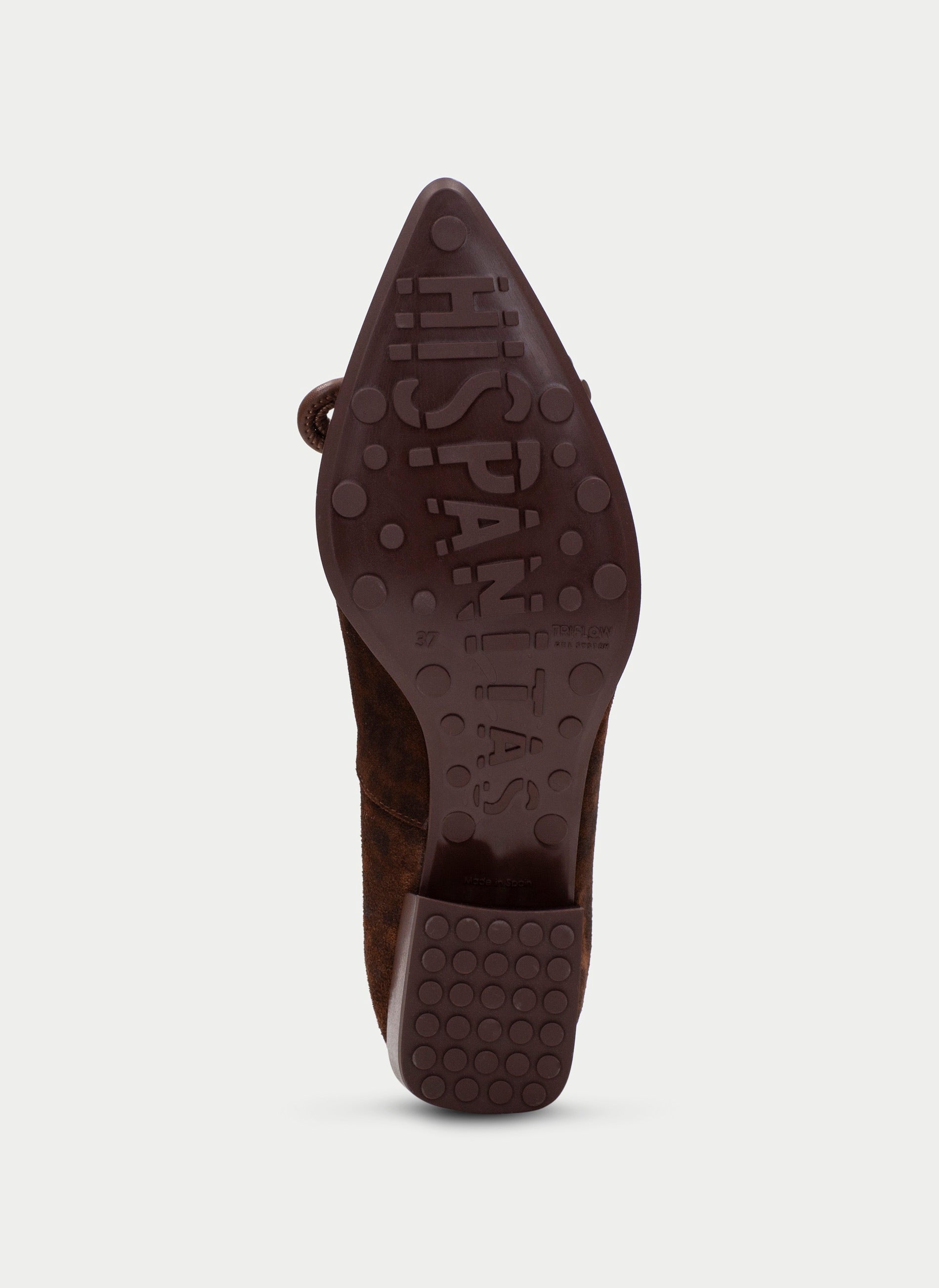 Hispanitas- Turin Ballerina Shoes in Leopard Avellana