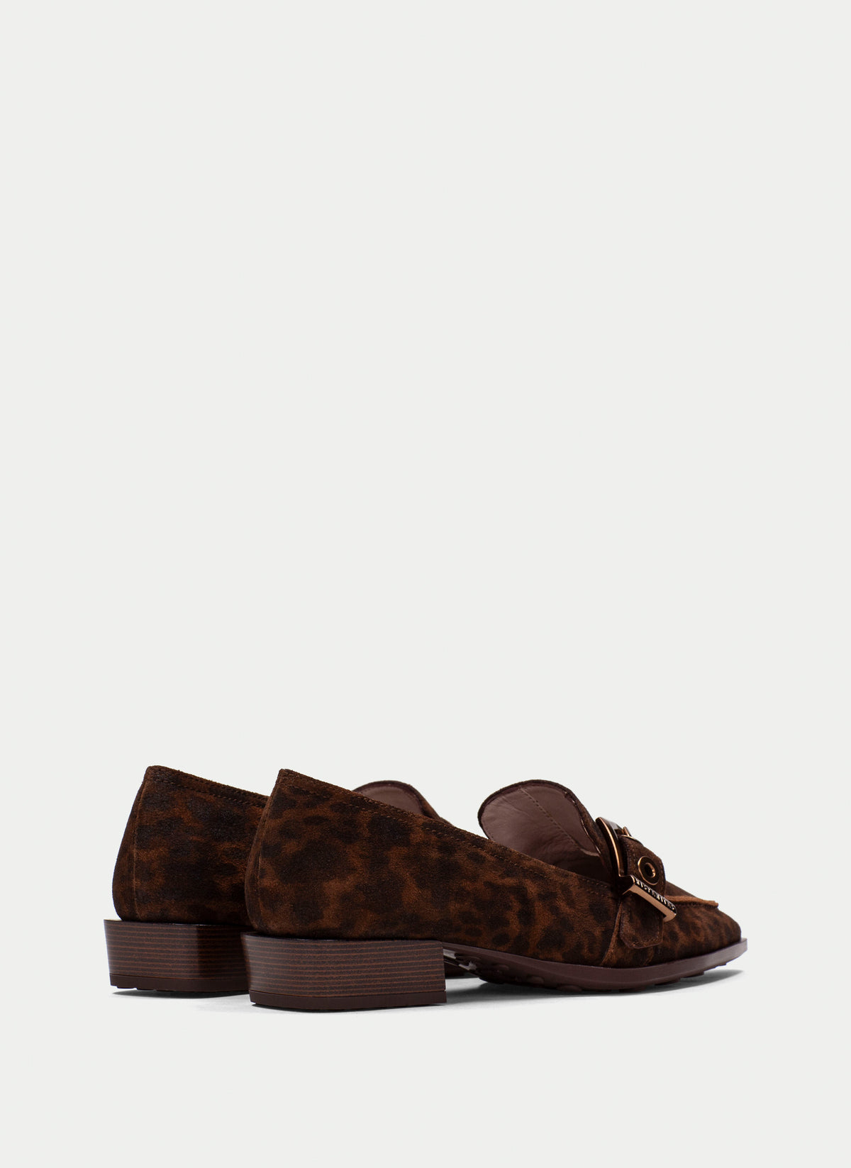 Hipanitas- Turin Loafer in Leopard Avellana