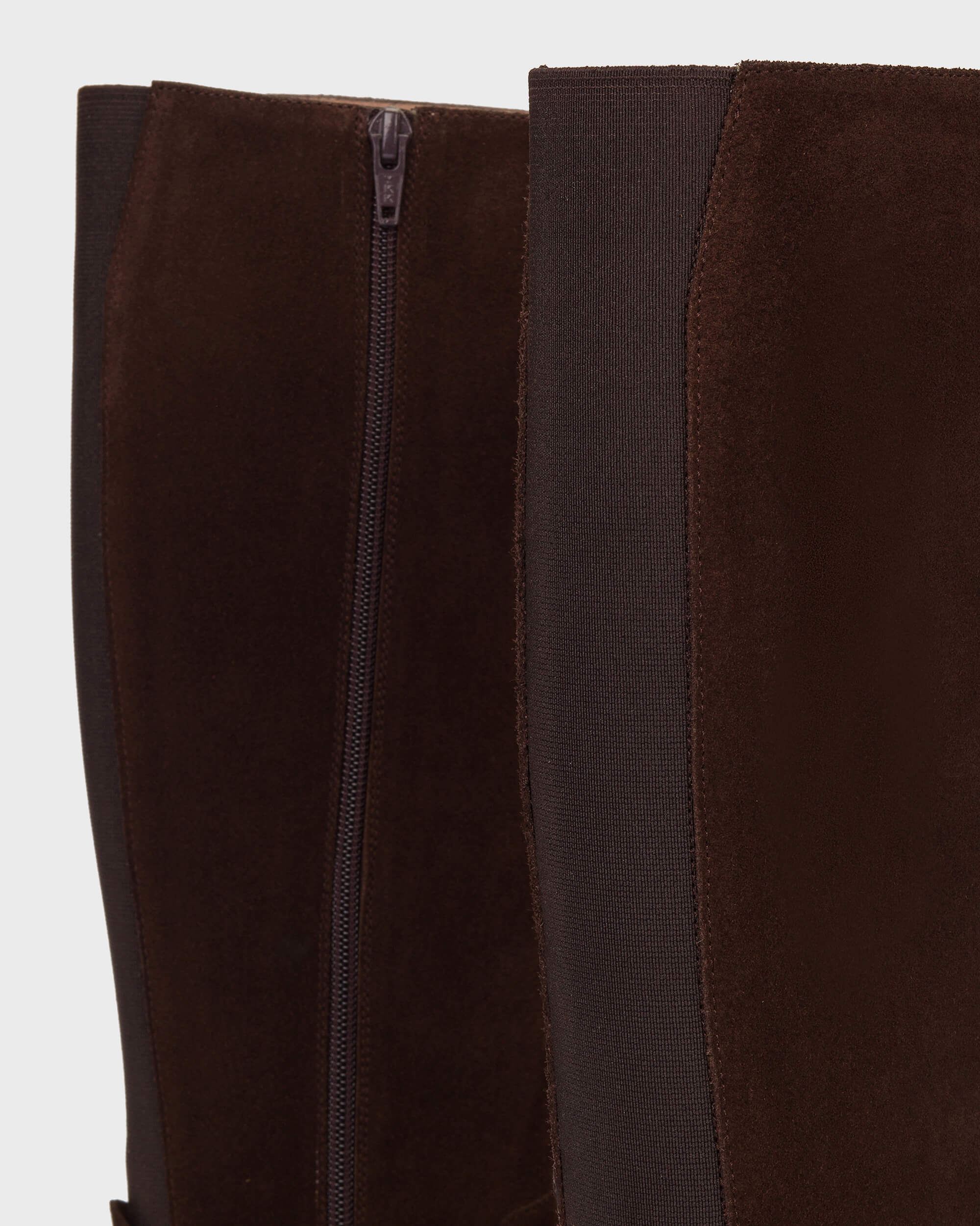Wonders- Suede Knee-High Boot in Luxe Testa