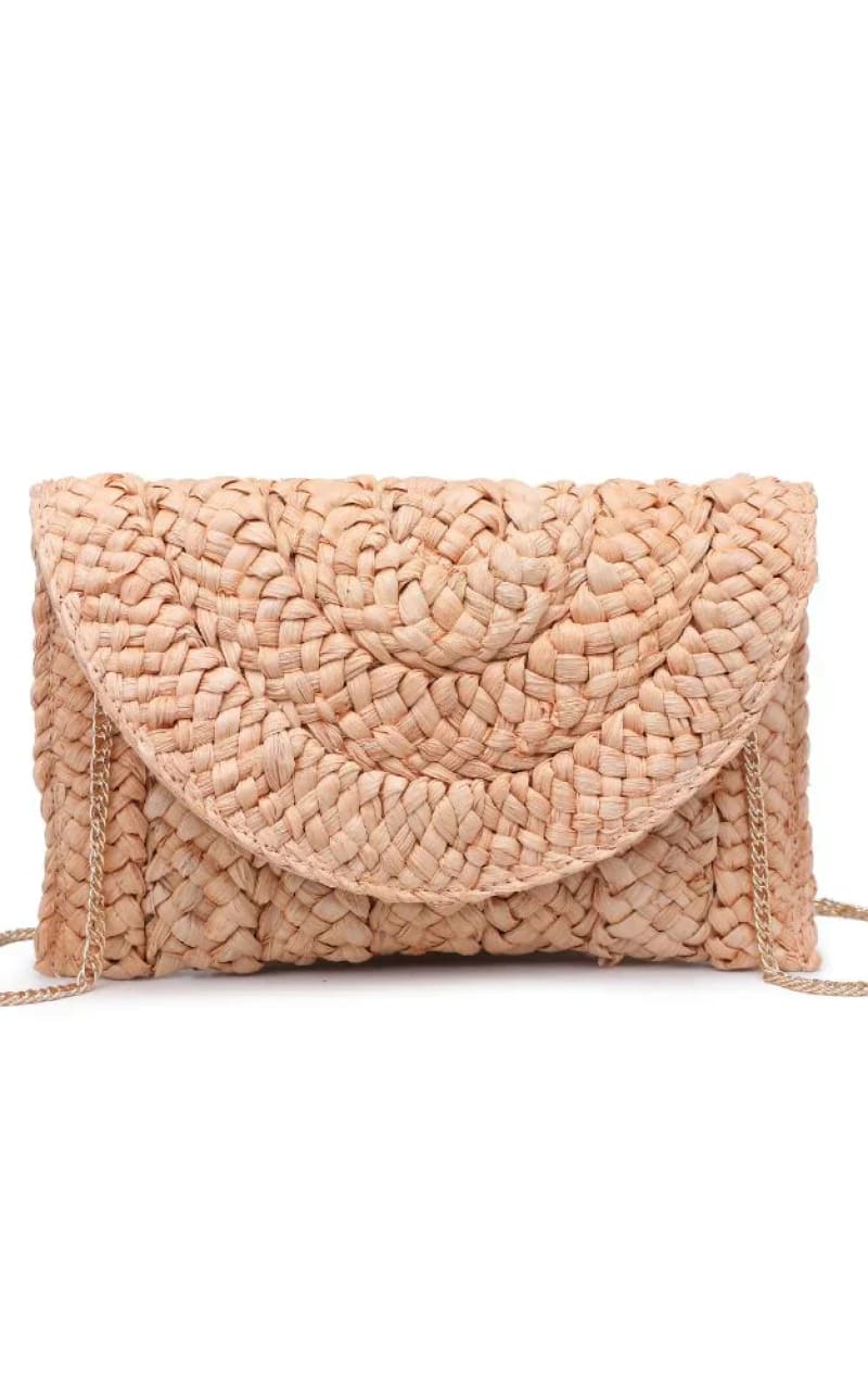 Urban Expressions - Aegean Straw Clutch - ACCESSORIES