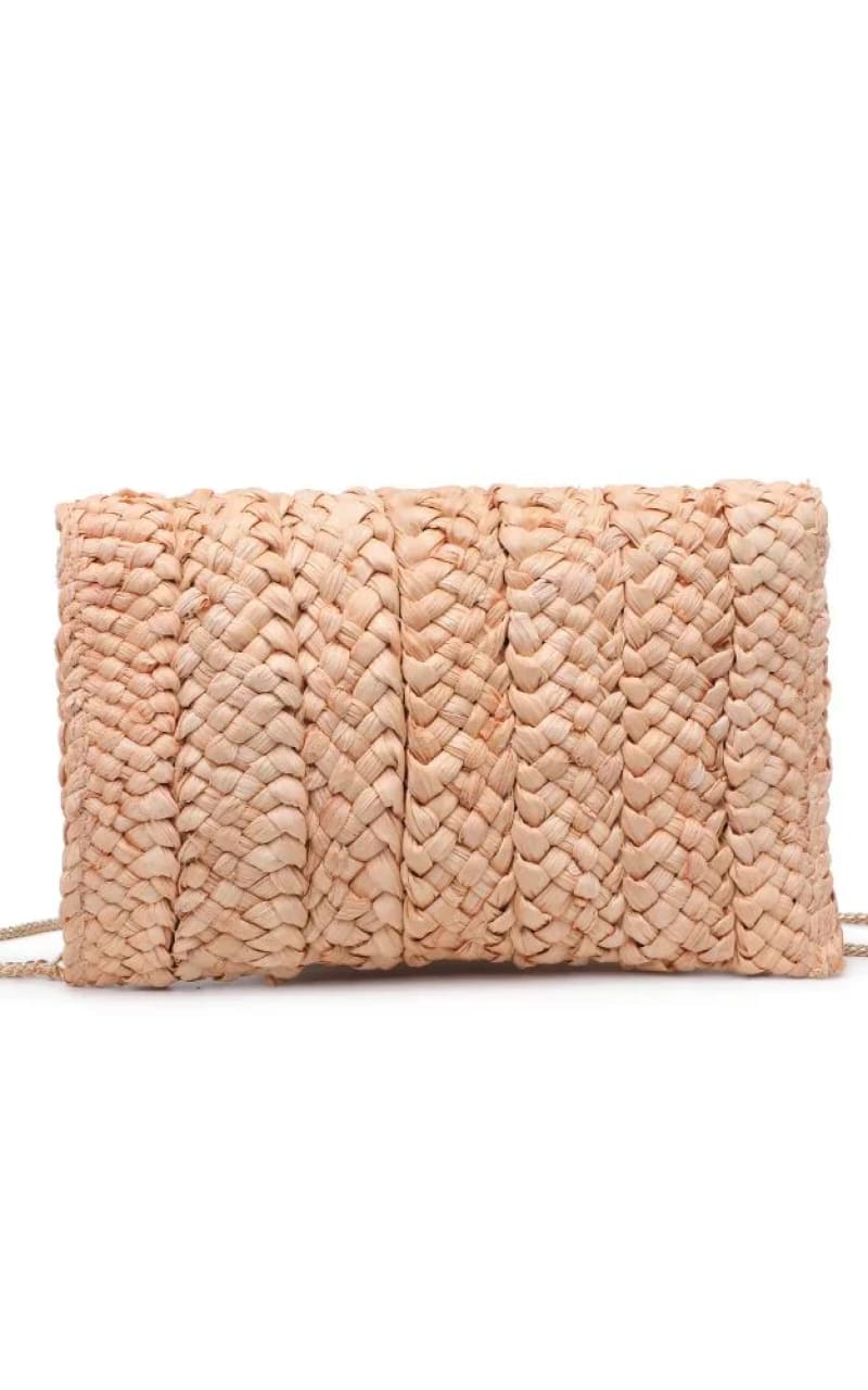 Urban Expressions - Aegean Straw Clutch - ACCESSORIES