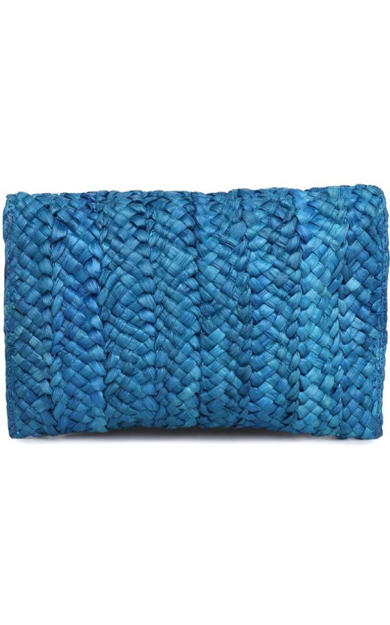 Urban Expressions - Aegean Straw Clutch - ACCESSORIES