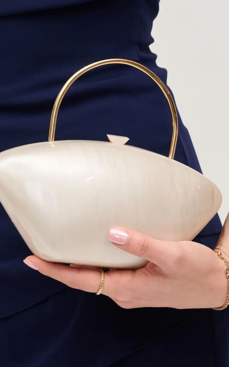 Urban Expression- Guliana Evening Bag in Ivory - & Wallet